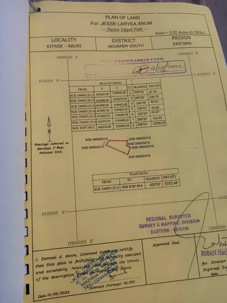 TITLE documents in Aburi, photo 1